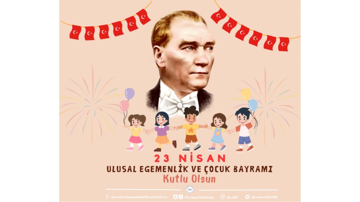 Okulumuzda 23 Nisan Ulusal Egemenlik ve Çocuk Bayramı Coşkusu